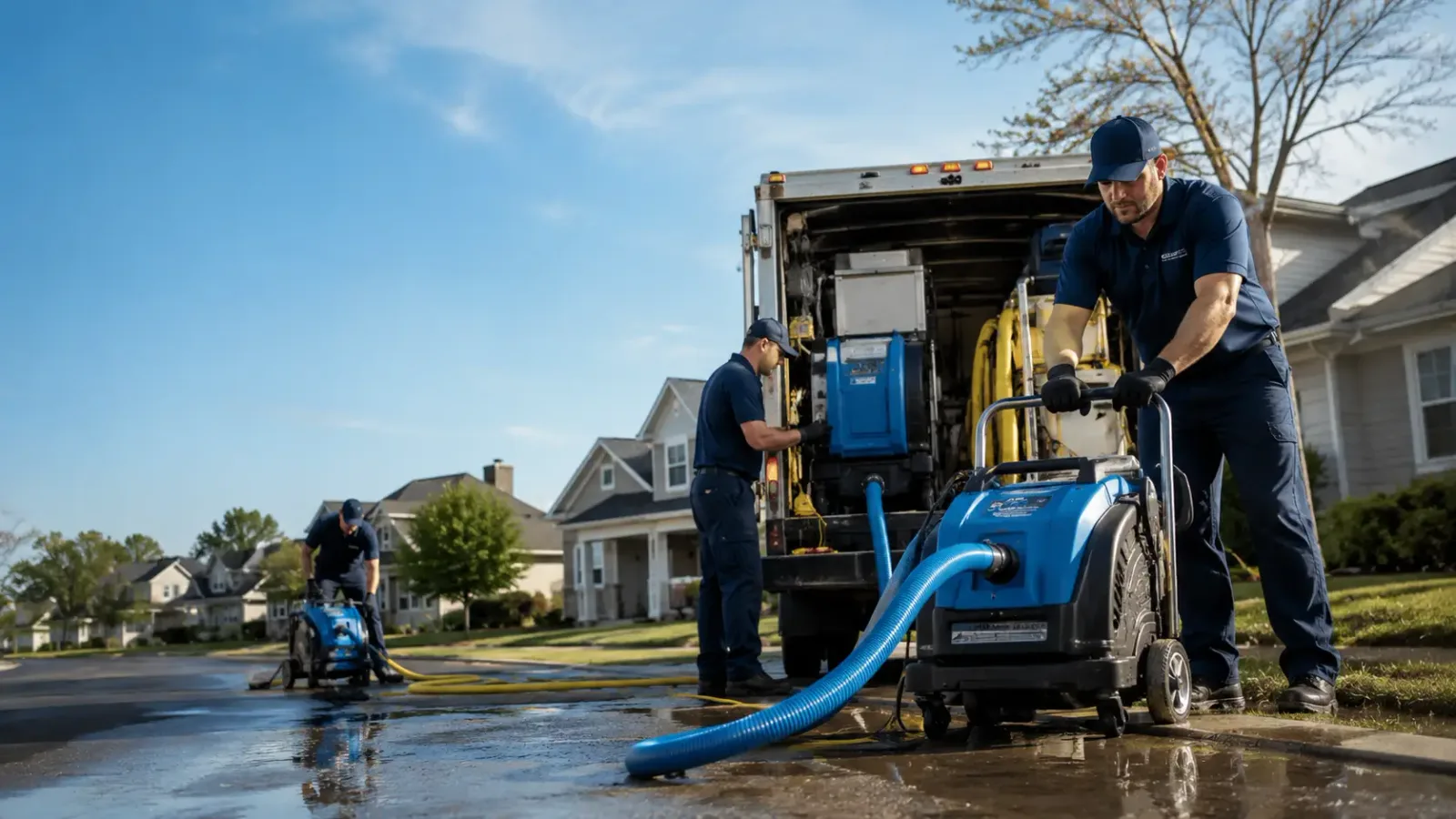Flood Damage Cleanup in Lansing, WV